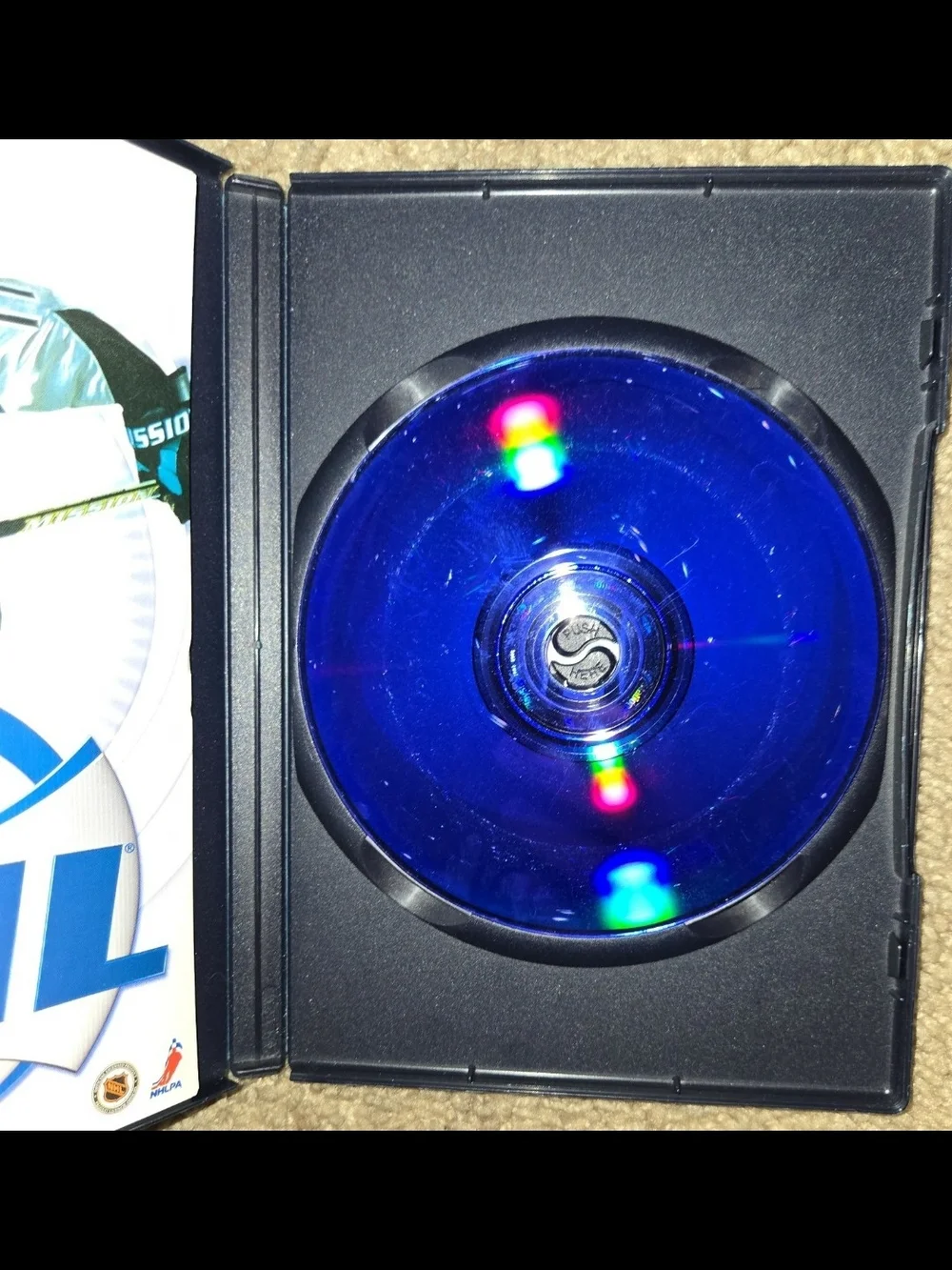 Ea sports NHL 2001 complete and tested for ps2.